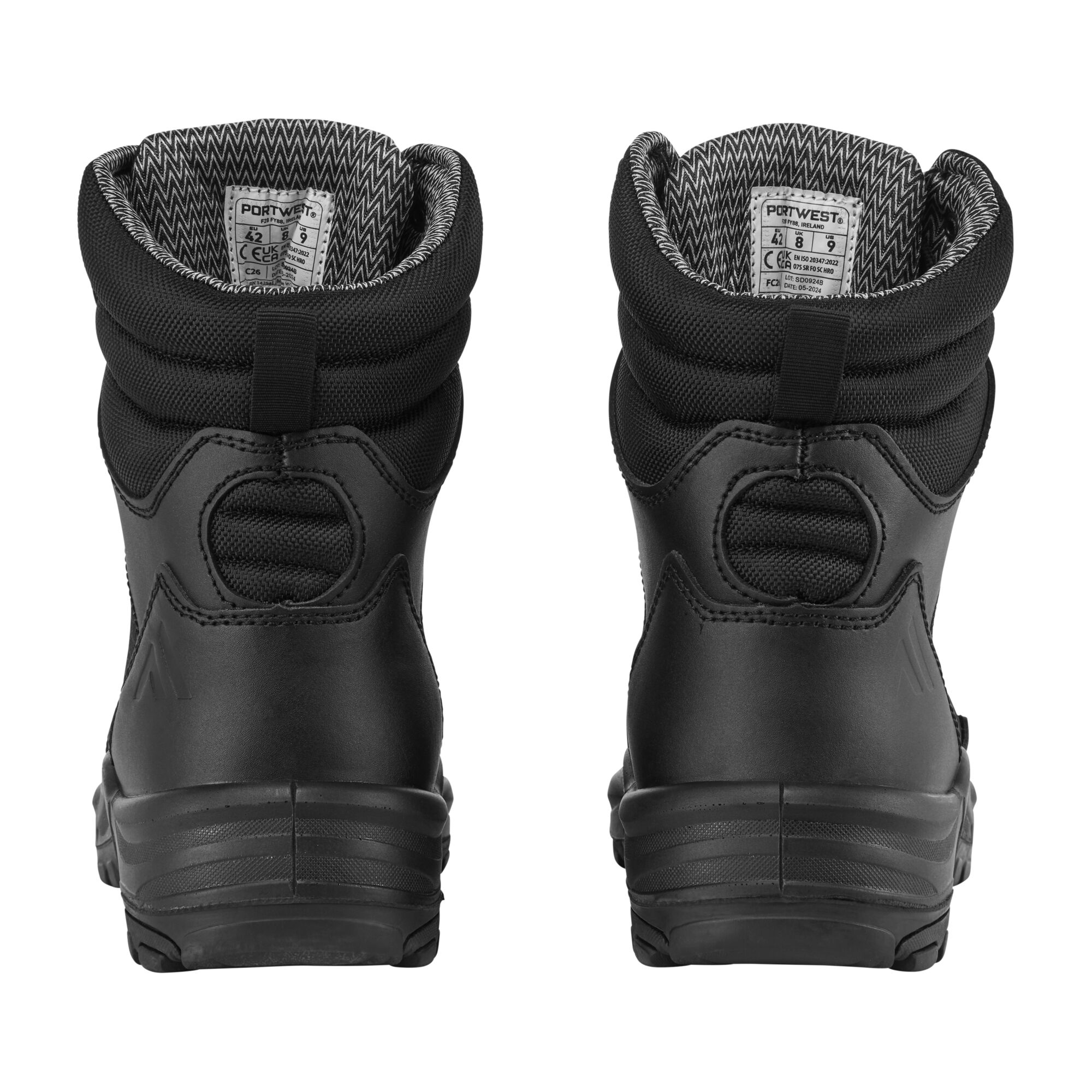 Buy Portwest Patrol Occupational Boot O7S SR FO SC HRO, Black